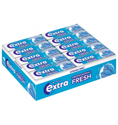 PROFESSIONAL FRESH STRONG MINT Kaugummis 30 Pack à
