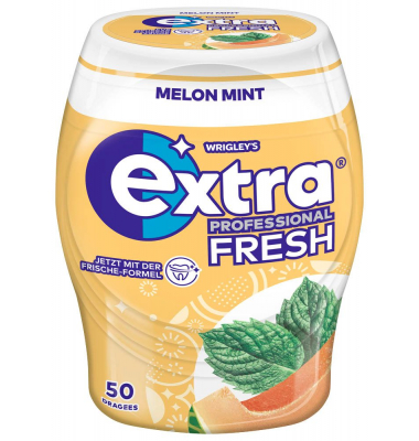 PROFESSIONAL FRESH MELON MINT Kaugummis 50 Dragees