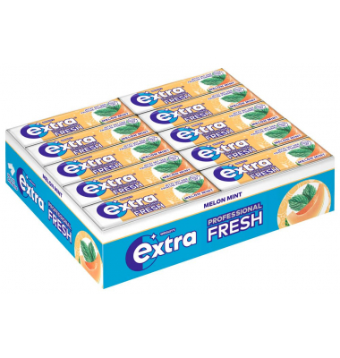 PROFESSIONAL FRESH MELON MINT Kaugummis 30 Pack à