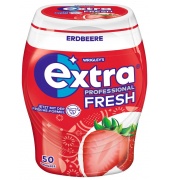 PROFESSIONAL FRESH ERDBEERE Kaugummis 50 Dragees