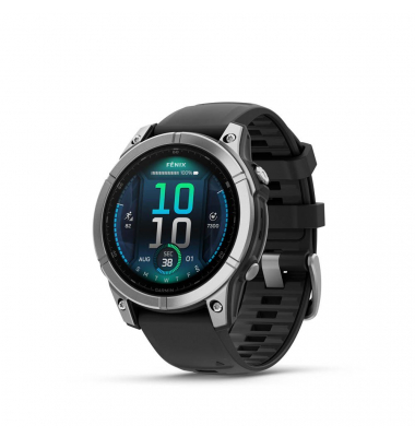 fēnix E 47 mm Smartwatch schwarz, silber