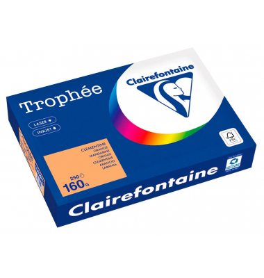 Kopierpapier Trophee 1042PC mandarin A4 160g 