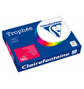 Kopierpapier Trophee 1016PC kirschrot A4 160g 