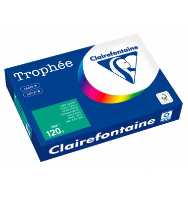 Kopierpapier Trophee 1224C tannengr&uuml;n A4 120g
