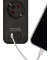 Ecolor USB-C 4-fach Steckdosenleiste mit Schalter 1,5 m schwarz mit USB-Buchse