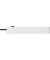 Ecolor USB-C 4-fach Steckdosenleiste mit Schalter 1,5 m weiß mit USB-Buchse
