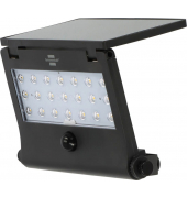 SOL 1000 Pad LED Solarleuchte grau 26,2 cm, 1000 Lumen