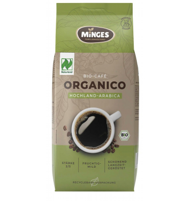 Organico Mahlkaffee Bio-Kaffee, gemahlen Arabicabohnen mild 500,0 g Organico Mahlkaffee Bio-Kaffee, gemahlen Arabicabohnen mild 500,0 g