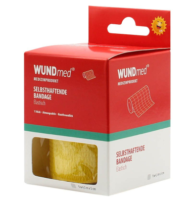Selbsthaftende Bandagen beige 5,0 cm x 4,5 m Selbsthaftende Bandagen beige 5,0 cm x 4,5 m