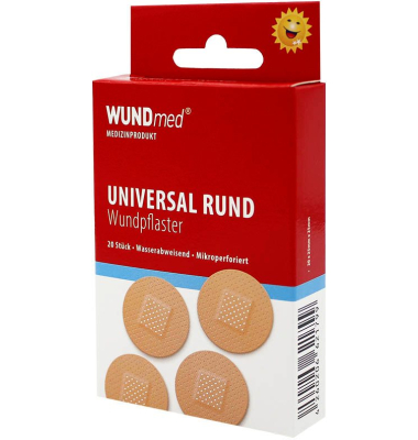 Pflaster Rund beige 2,5 x 2,5 cm Pflaster Rund beige 2,5 x 2,5 cm