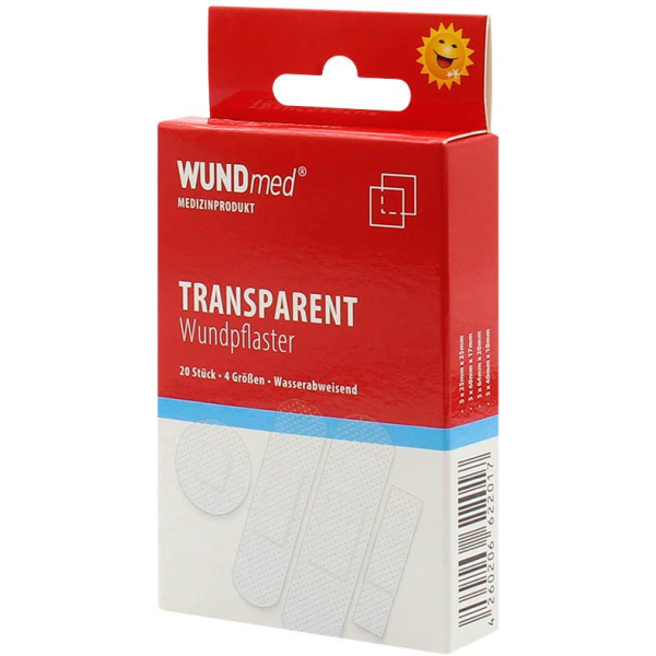4260206622017 - Pflaster Transparent transparent 4260206622017 20 Stück 4260206622017 - Pflaster Transparent transparent 4260206622017 20 Stück