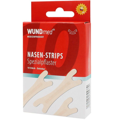 Pflaster Nasen-Strips beige 1,9 x 6,6 cm