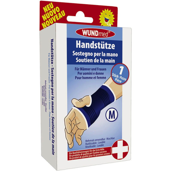 4260206626794 - Handgelenkbandage Handstütze Gr M blau 4260206626794 WUNDmed 4260206626794 - Handgelenkbandage Handstütze Gr M blau 4260206626794 WUNDmed