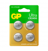 4 GP Knopfzelle CR2450 3,0 V