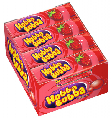 Erdbeere Kaugummis 20 Packs à