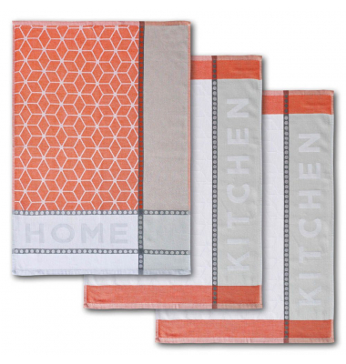 Geschirrtücher Home & Kitchen koralle 50,0 x 70,0 cm