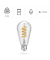 LED-Lampe Filament Retro E27 40 W 16 Mio. Farben