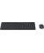WKM-200 Tastatur-Maus-Set kabellos schwarz