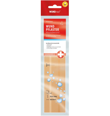 Pflaster Wasserfest beige 6,0 cm x 0,5 m Pflaster Wasserfest beige 6,0 cm x 0,5 m