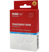 Pflaster Rund transparent 2,5 x 2,5 cm