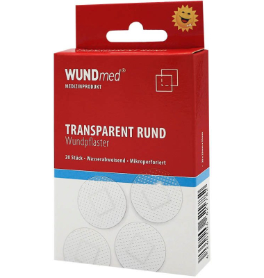 Pflaster Rund transparent 2,5 x 2,5 cm Pflaster Rund transparent 2,5 x 2,5 cm