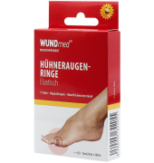 Hühneraugen-Druckschutzringe transparent 1,8 x 6,2 cm