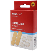 Pflaster Fingerlinge + Pflaster beige