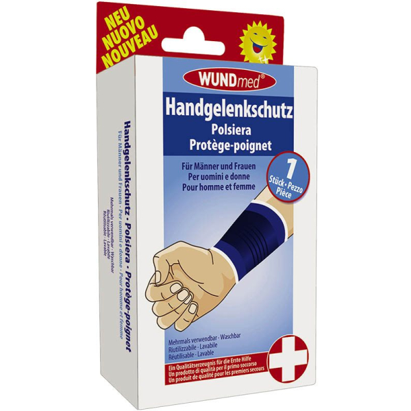 4260206622130 - Handgelenkbandage Handgelenkschutz blau 4260206622130 WUNDmed 4260206622130 - Handgelenkbandage Handgelenkschutz blau 4260206622130 WUNDmed
