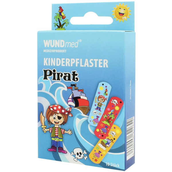 4260206622642 - Pflaster Pirat bunt 19 x 63 cm 4260206622642 10 Stück