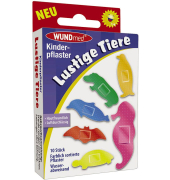 Pflaster Lustige Tiere bunt 2,2 x 5,5 cm
