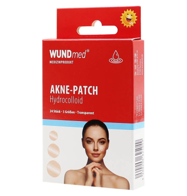 Pickelpflaster Akne-Patch transparent