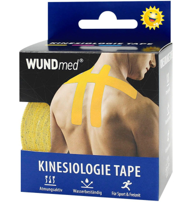 Tape Kinesiologie gelb 5,0 cm x 5,0 m Tape Kinesiologie gelb 5,0 cm x 5,0 m