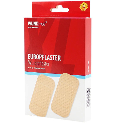 Pflaster Europflaster XL beige 5,0 x 10,0 cm