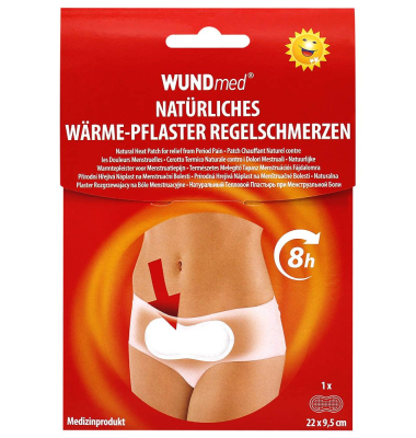Wärmepflaster Regelschmerzen weiß 9,5 x 22,0 cm