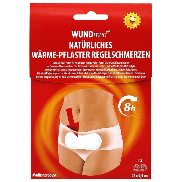 4260206626732 - Wärmepflaster Regelschmerzen weiß 95 x 220 cm 4260206626732 WUNDmed 4260206626732 - Wärmepflaster Regelschmerzen weiß 95 x 220 cm 4260206626732 WUNDmed