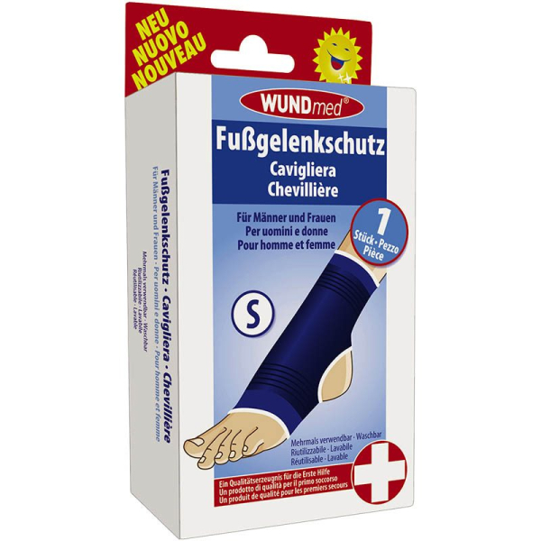 4260206626886 - Sprunggelenkbandage Gr S blau 4260206626886 WUNDmed 4260206626886 - Sprunggelenkbandage Gr S blau 4260206626886 WUNDmed