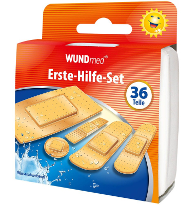 Pflaster Erste-Hilfe-Set beige Pflaster Erste-Hilfe-Set beige