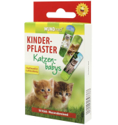 Pflaster Katzen bunt 1,9 x 6,3 cm