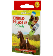 Pflaster Pferde bunt 1,9 x 6,3 cm