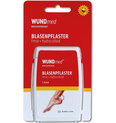 Blasenpflaster Ferse transparent 6,8 x 4,3 cm Blasenpflaster Ferse transparent 6,8 x 4,3 cm