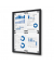 Showdown Displays Schaukasten Economy schwarz 4x DIN A4