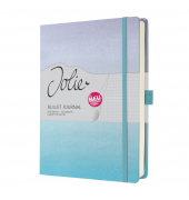 Notizbuch JB100, JOLIE Bullet, bunt, A5, punktkariert, 120g, 100 Blatt / 200 Seiten