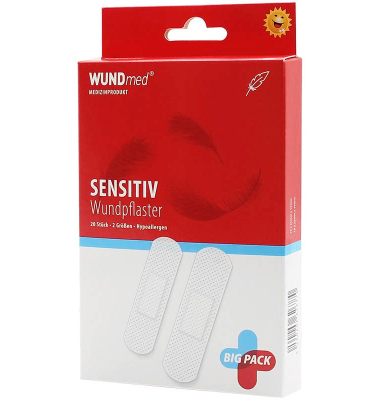 Pflaster Sensitiv Hypoallergen weiß 1,9 cm Pflaster Sensitiv Hypoallergen weiß 1,9 cm