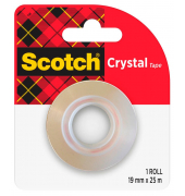 Crystal Klebefilm kristall-klar 19,0 mm x 25,0 m 1 Rolle