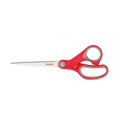 Papierschere 1428 rot-grau 18,0 cm