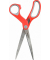 Papierschere 1428 rot-grau 18,0 cm