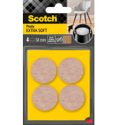 EXTRA SOFT Filzgleiter Kunststoff Ø 3,4 cm