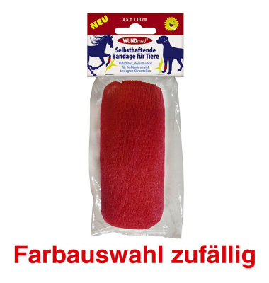 Selbsthaftende Bandagen  Tiere bunt 10,0 cm x 4,5 m