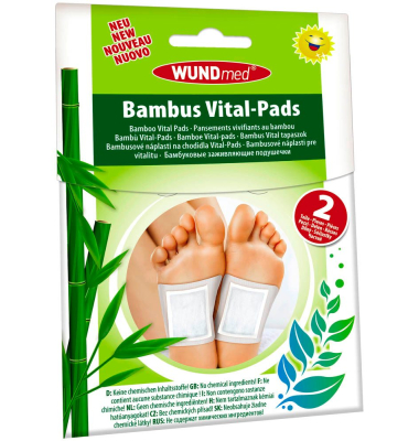 Detox-Pflaster Bambus Vital-Pads weiß 6,0 x 8,0 cm Detox-Pflaster Bambus Vital-Pads weiß 6,0 x 8,0 cm