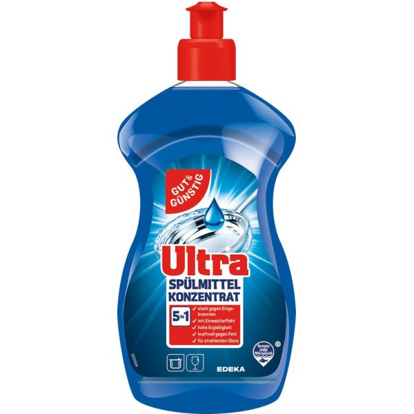 4311501484920 - Ultra Spülmittel 050 l 4311501484920 GUT&GÜNSTIG 500 Milliliter 4311501484920 - Ultra Spülmittel 050 l 4311501484920 GUT&GÜNSTIG 500 Milliliter